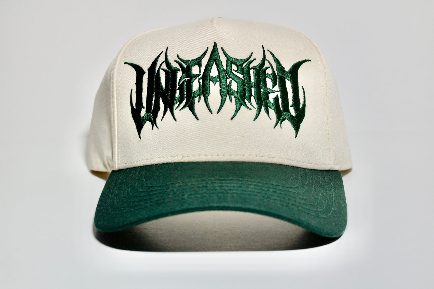 Embroidered Metal Font Snapback