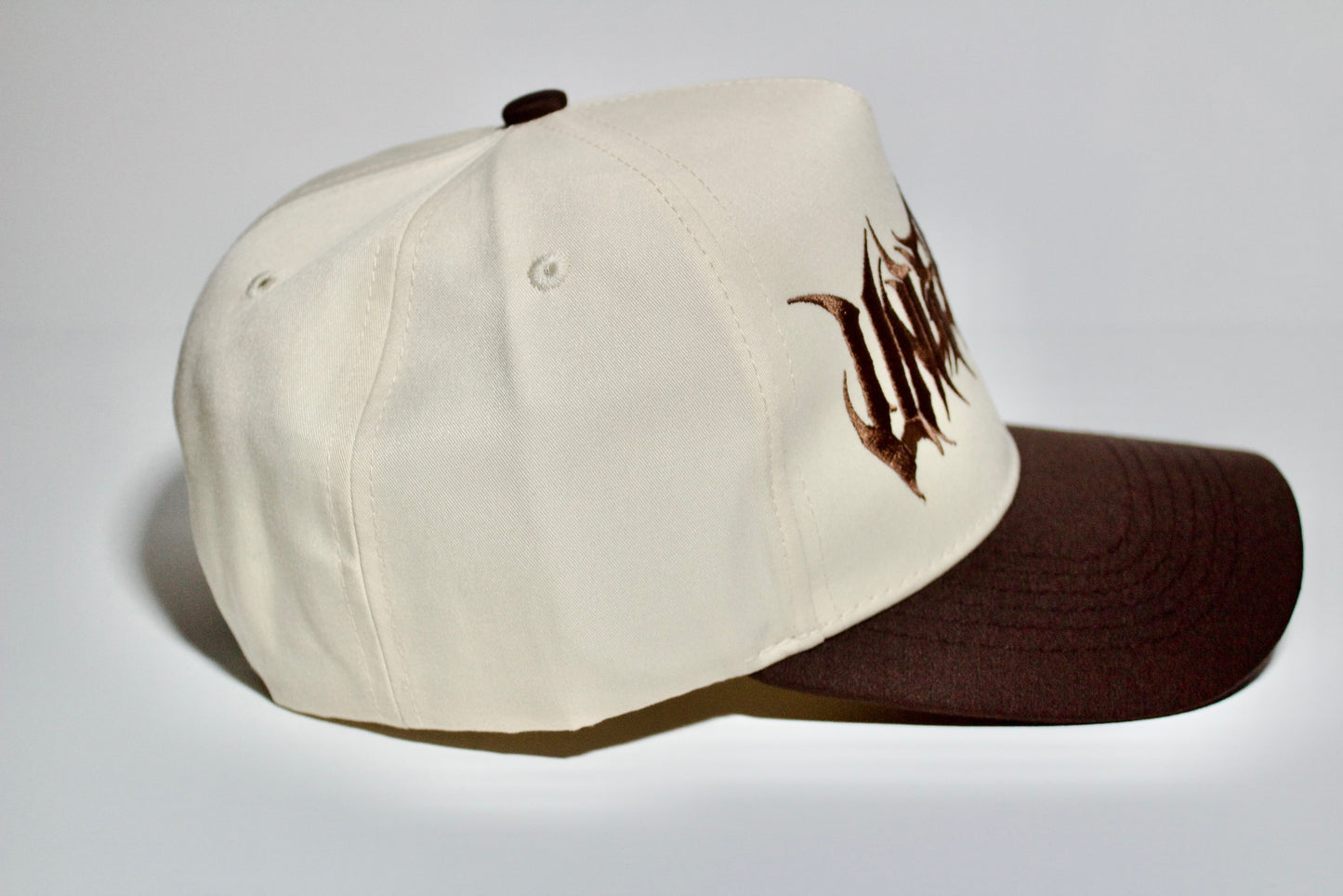 Embroidered Metal Font Snapback