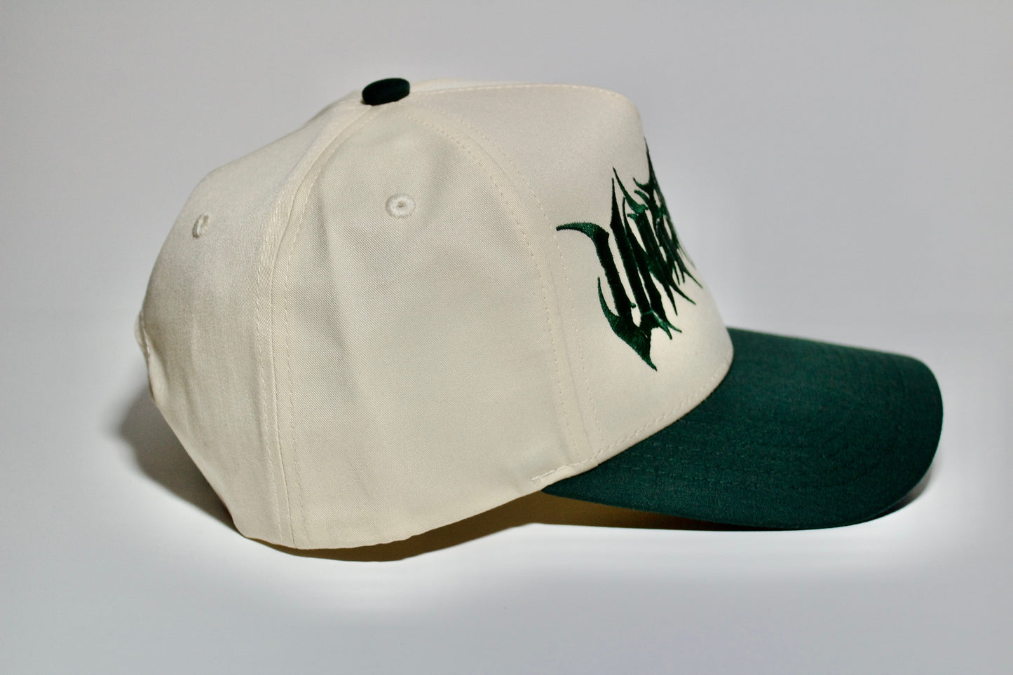 Embroidered Metal Font Snapback
