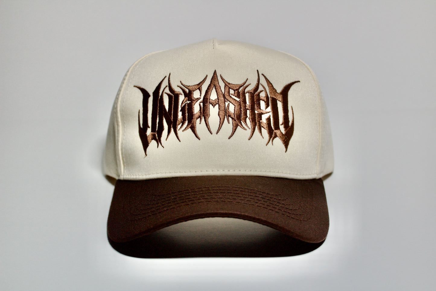 Embroidered Metal Font Snapback