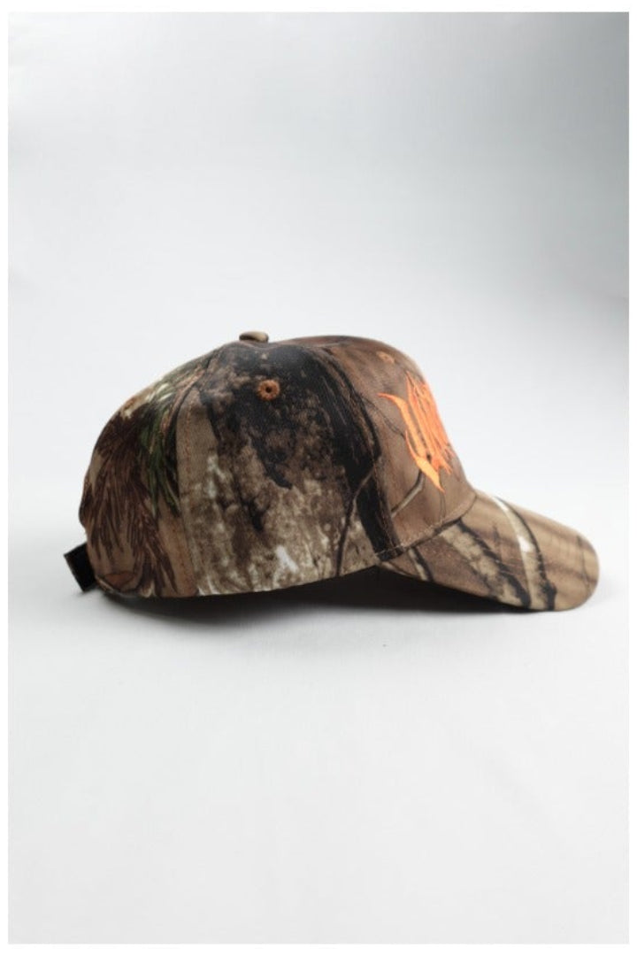 Camo Hat (Orange)